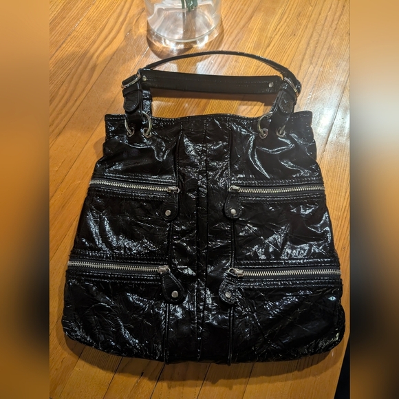 Via Spiga black patent leather purse - Picture 4 of 15
